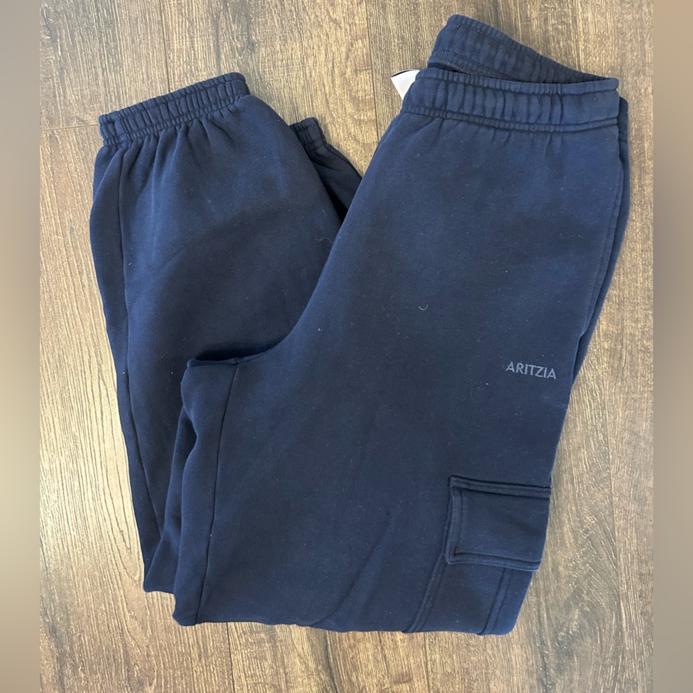 Aritzia Cozy Fleece Mega Fit Cargo Joggers